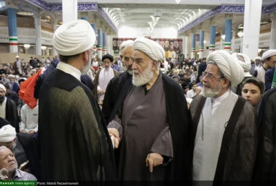 تصاویر/ مراسم بزرگداشت چهلم تشییع و تدفین «آقای شهید ایران»