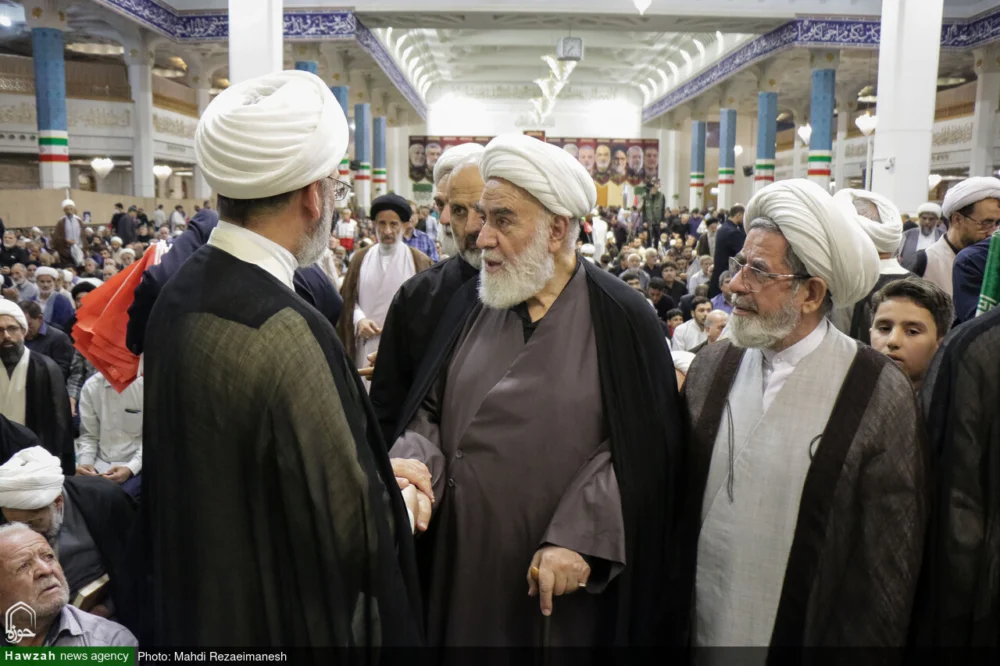 تصاویر/ مراسم بزرگداشت چهلم تشییع و تدفین «آقای شهید ایران»